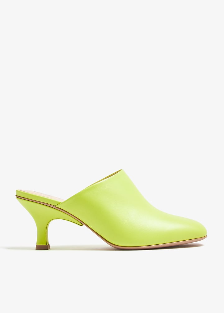 Tod's Leather mules for Women - Green in UAE | Level Shoes