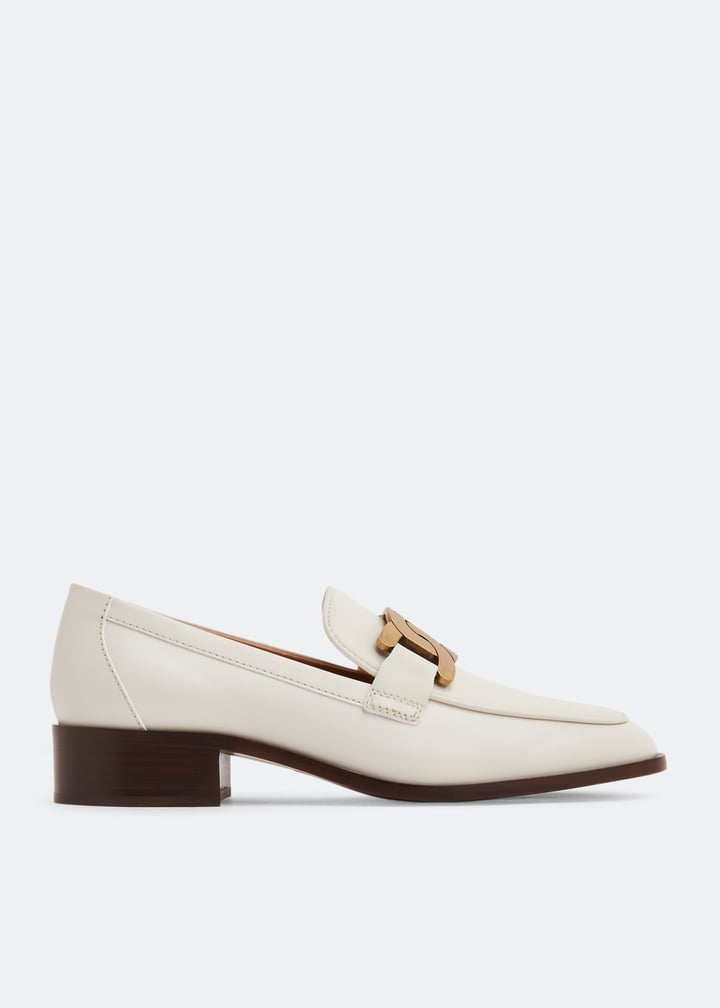 Tod's Kate loafers for Women - White in UAE | Level Shoes