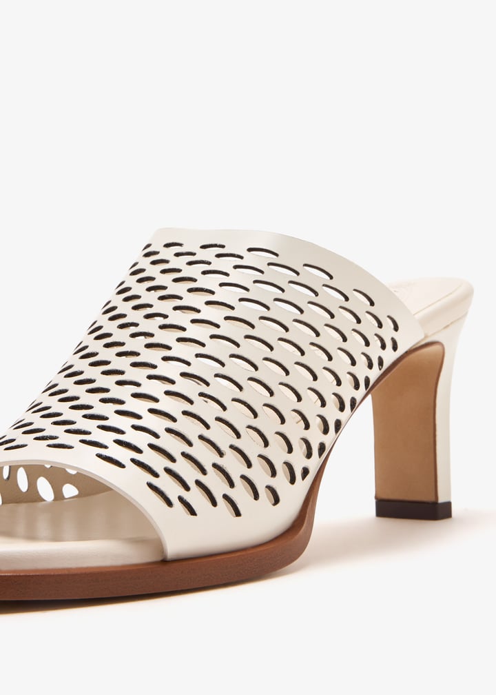 【TOD'S】LEATHER MULES Woman BROWN Mules in Leather XXW52L0JA40GOC40S410 | Tods