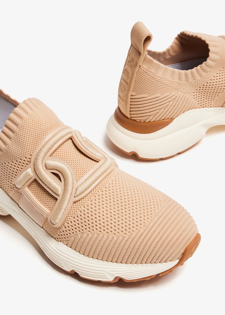 Tod's Kate slip-on sneakers for Women - Beige in UAE | Level
