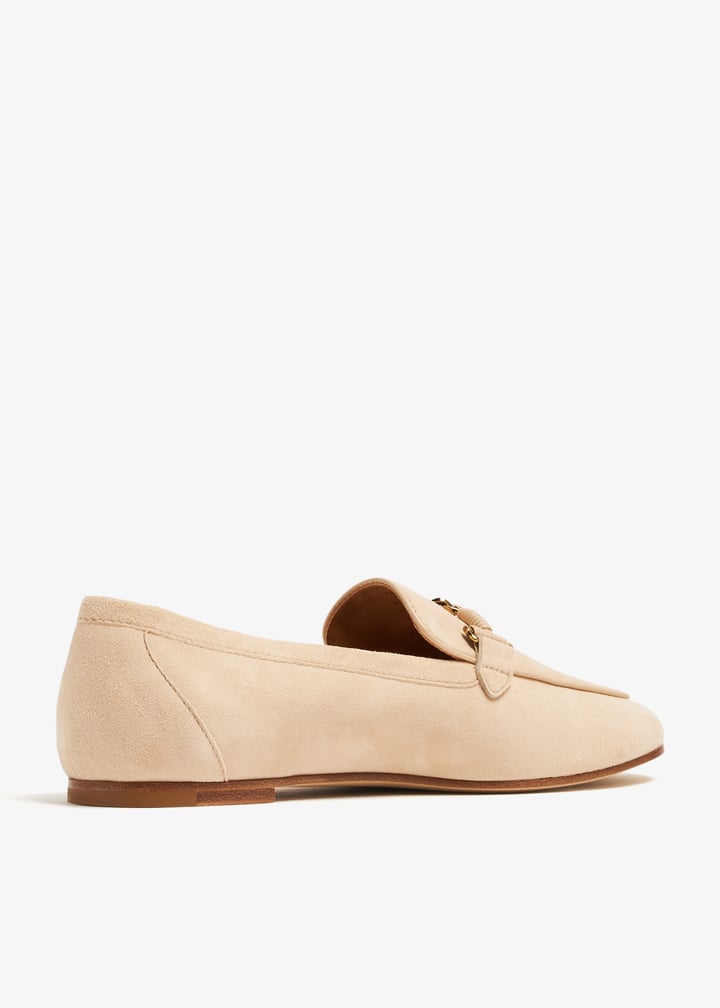 ローファー・オックスフォード TOD'S Suede loafer with l detail Beige Man BEIGE Slipper Loafers in Suede XXM59K00040M8W7C606 | Tods