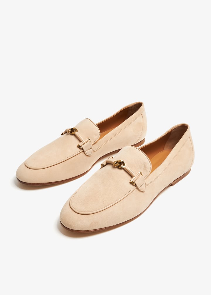 ローファー・オックスフォード TOD'S Suede loafer with l detail Beige XXW62L0JF00HR0C806-12.jpg