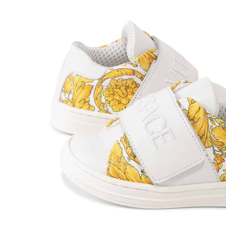 Versace Barocco printed sneakers for Girl Printed in UAE Level