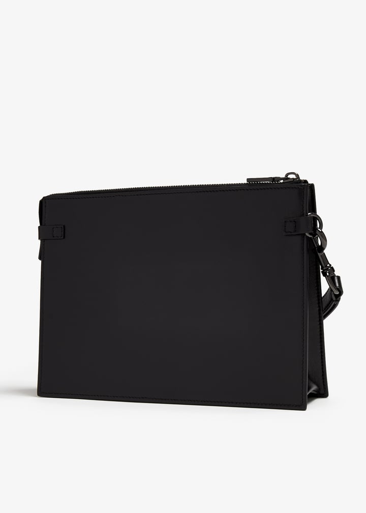 Valentino Garavani VLogo Signature pouch for Men - Black in