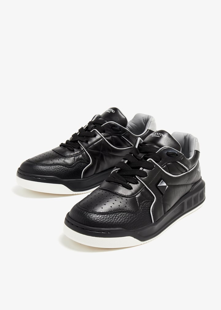 Low Top Sneaker Black Stud Valentino Trainers Valentino Garavani