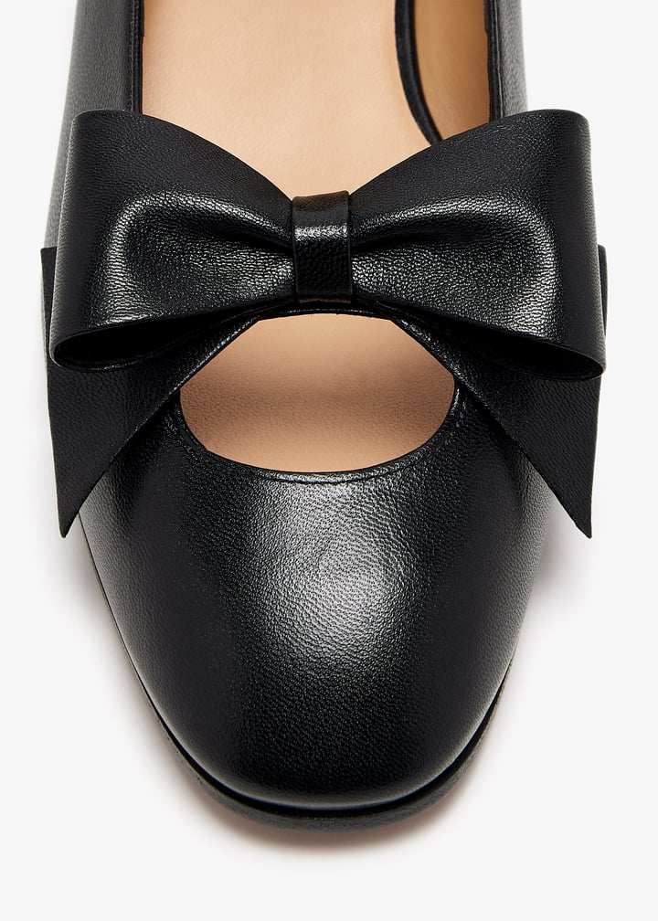 Valentino Garavani Bowow ballerinas for Men - Black in UAE