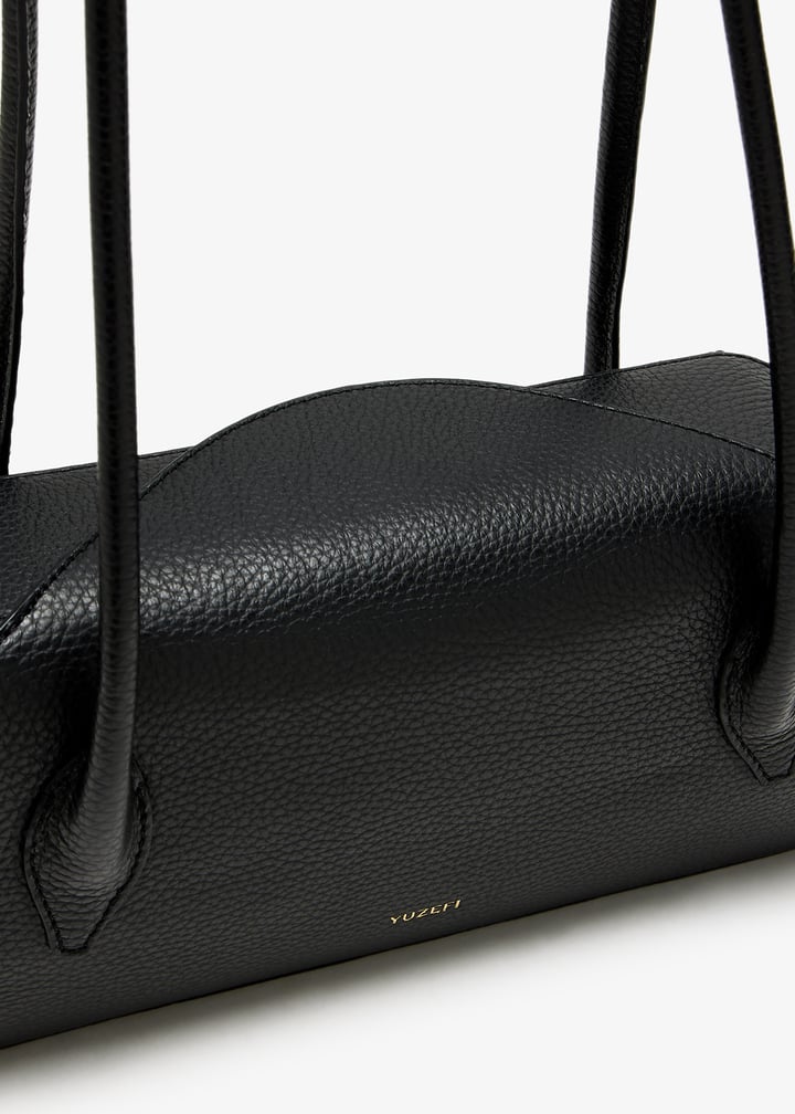 Yuzefi Oyster shoulder bag for Women - Black in UAE | Level