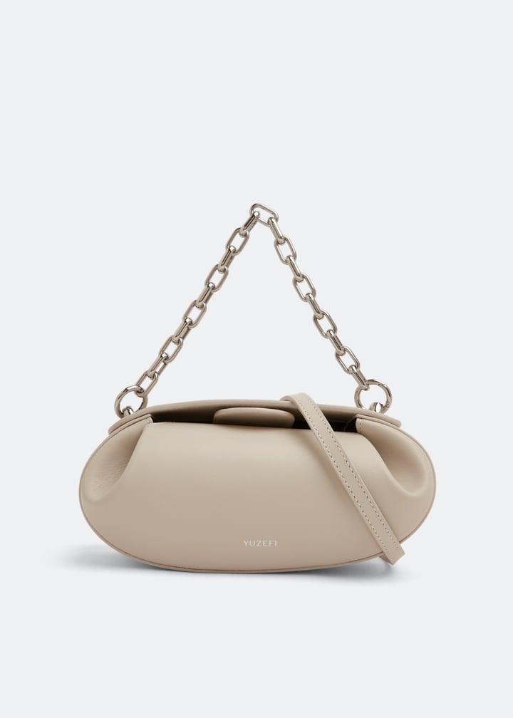 Yuzefi Dinner Roll bag for Women - White in Qatar | Level Shoes