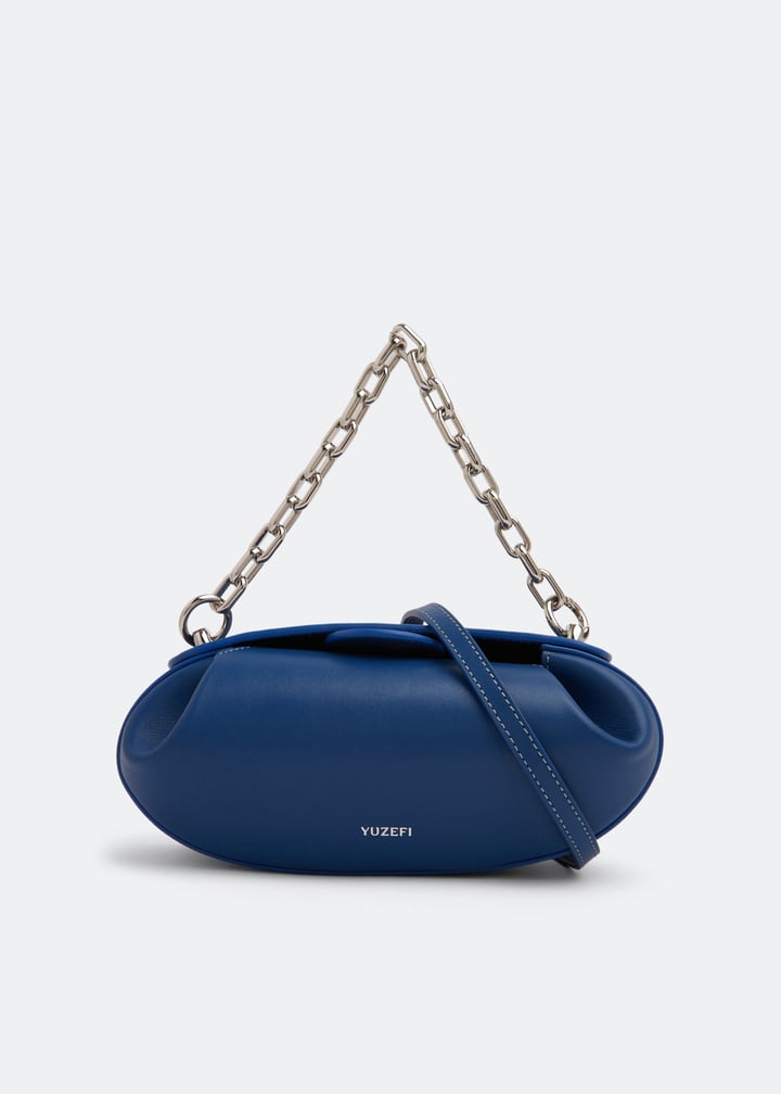 Yuzefi Dinner Roll bag for Women - Blue in UAE | Level Shoes