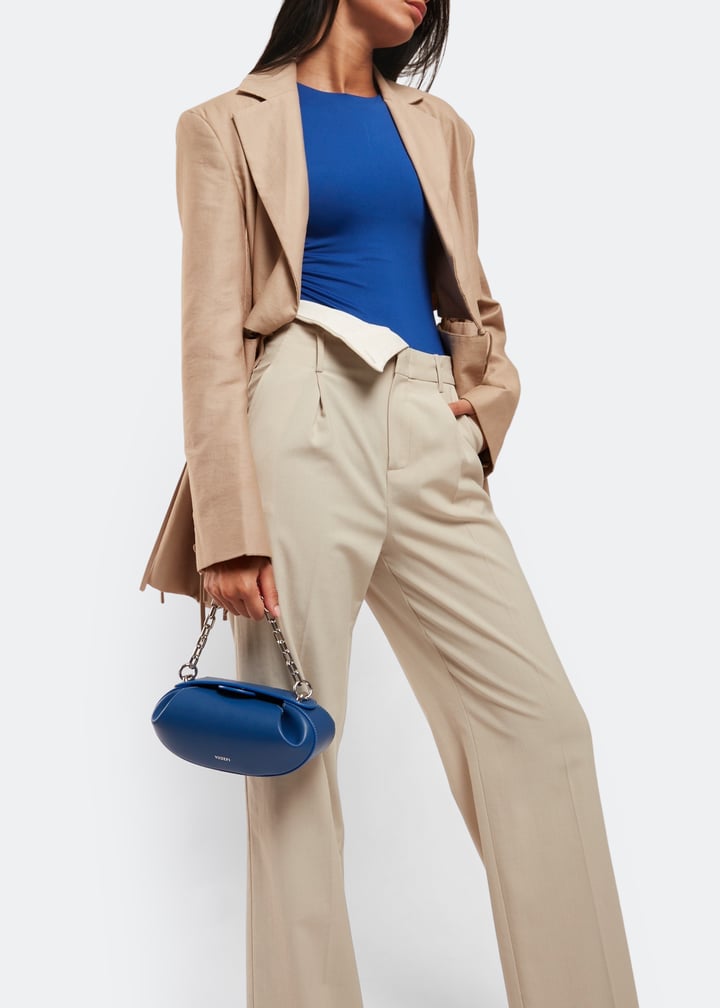 Yuzefi Dinner Roll bag for Women - Blue in UAE | Level Shoes