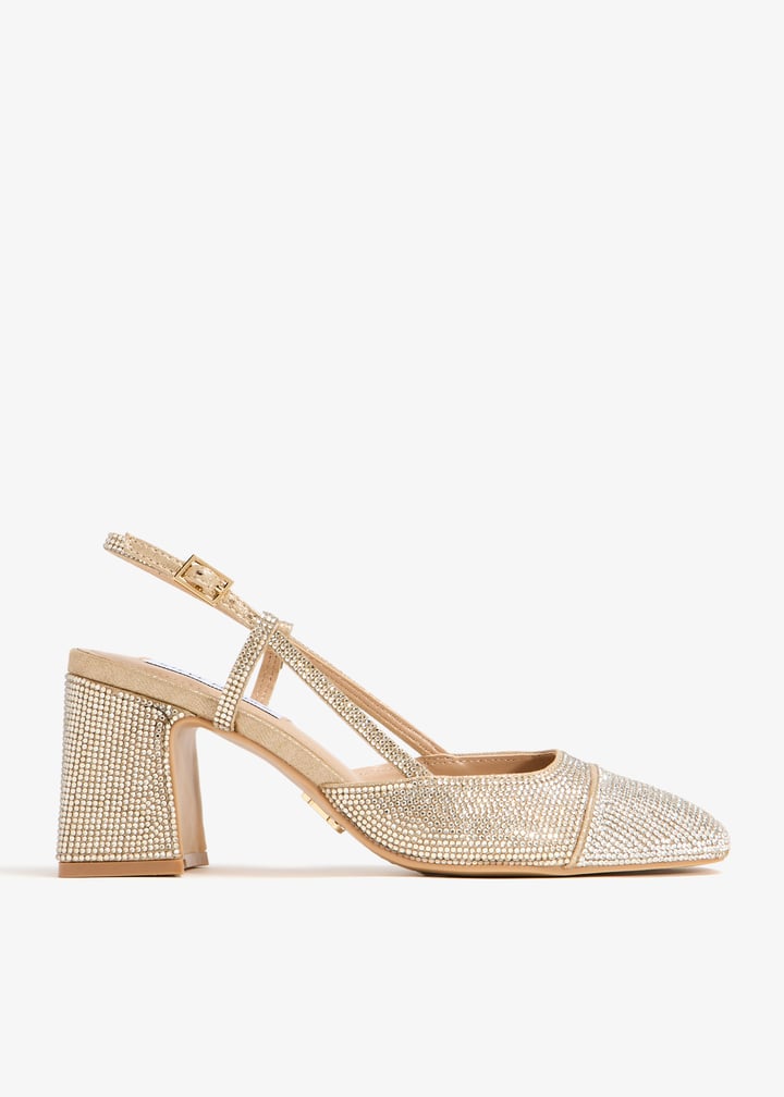 Steve Madden Zeina-R pumps for Women - Gold in KSA | Level Shoes