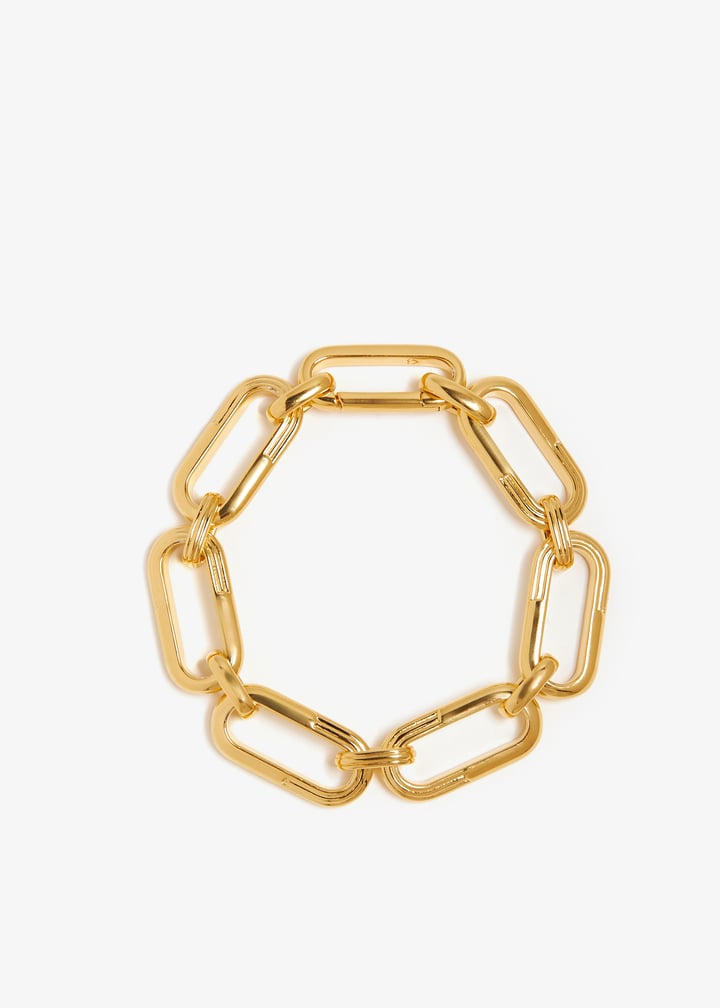 Missoma Zenya link chunky chain bracelet for Women - Gold in USA