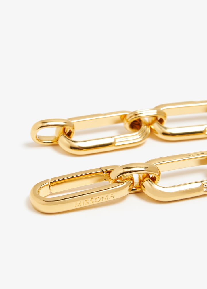 Missoma Zenya link chunky chain bracelet for Women - Gold in USA