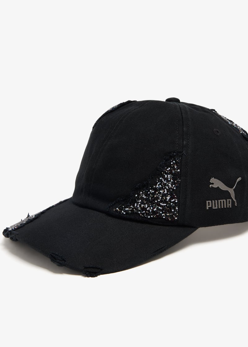 Baseball Cap Black Puma Shoes Womens Hat Stretch-fit Baseball Cap PUMA
