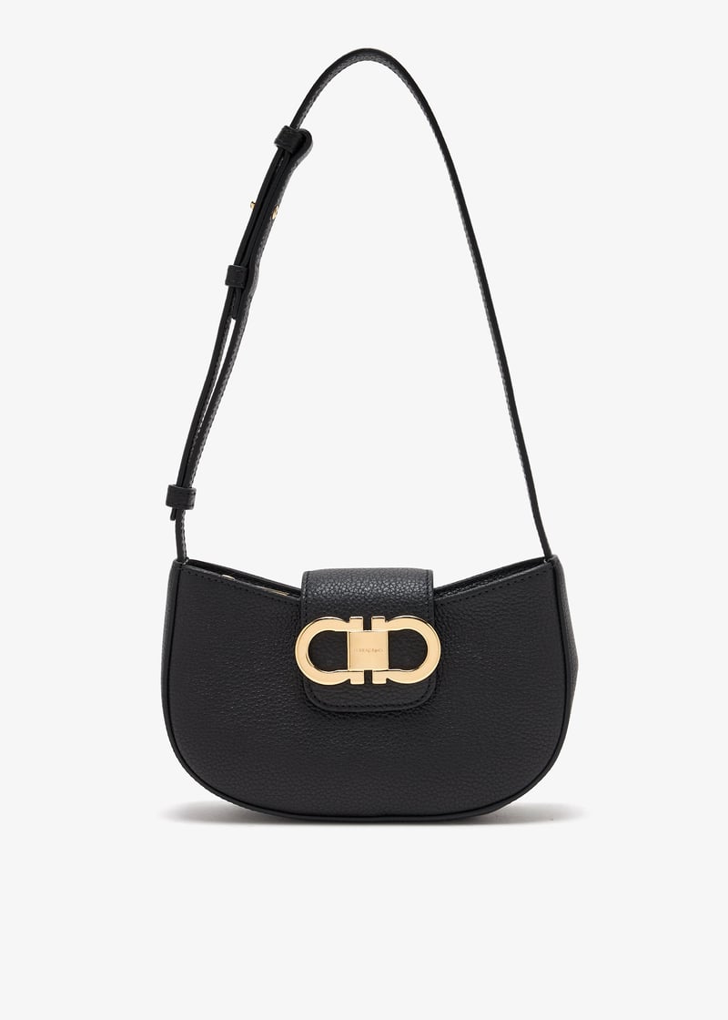 ★関税込み★ FERRAGAMO Double Gancini Mini Bag Double Gancini mini bag - Women | Ferragamo