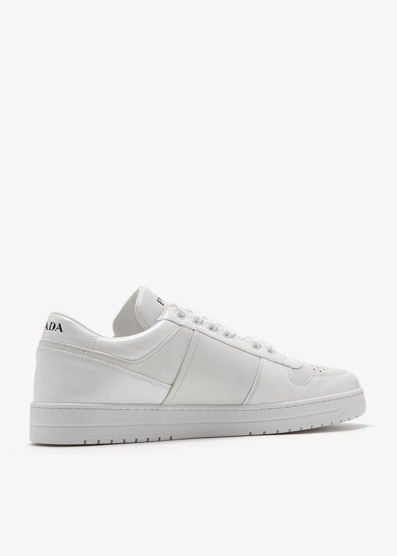 史上一番安い Prada UAE in White - Men for sneakers leather nappa Downtown スマートフォン本体