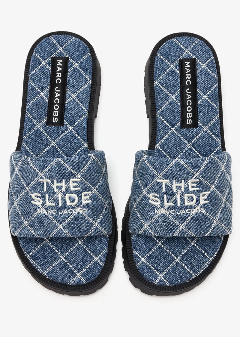 【関税込み】The Lug Sole Sandals - Marc Jacobs - Cotton - Bl The Lug Sole Slide | Marc Jacobs | Official Site
