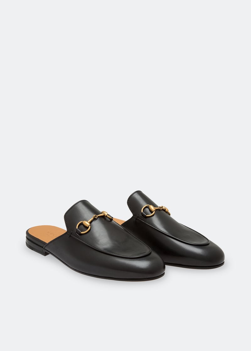 Gucci Princetown backless loafers for Women - Black in UAE