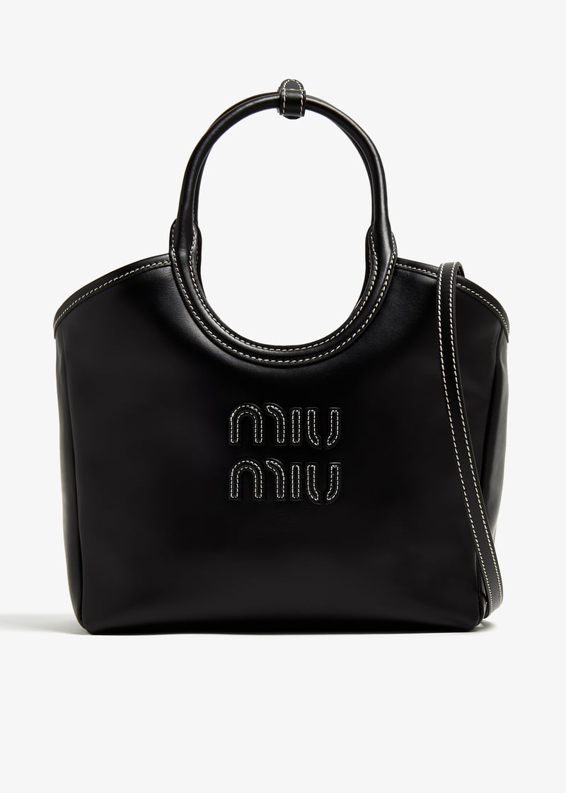 送料無料の商品 Miu Miu IVY leather bag for Women - Black in Qatar | Level Shoes その他