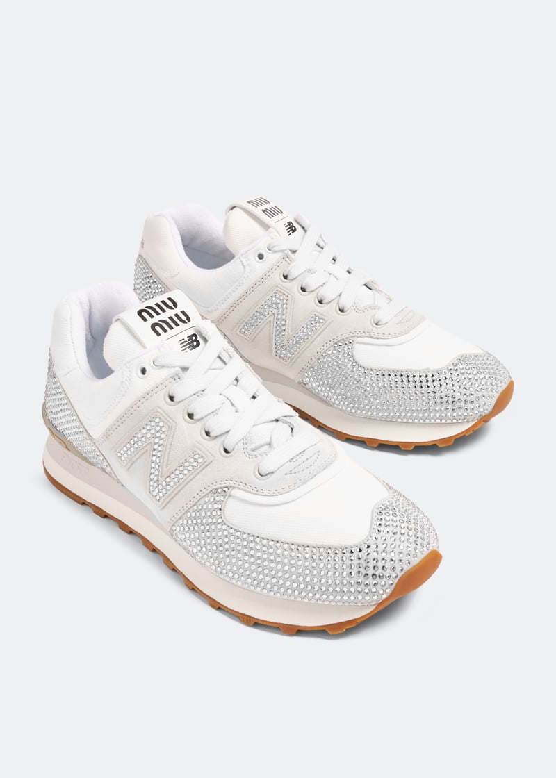 Miu Miu x New Balance 574 sneakers for Women - White in