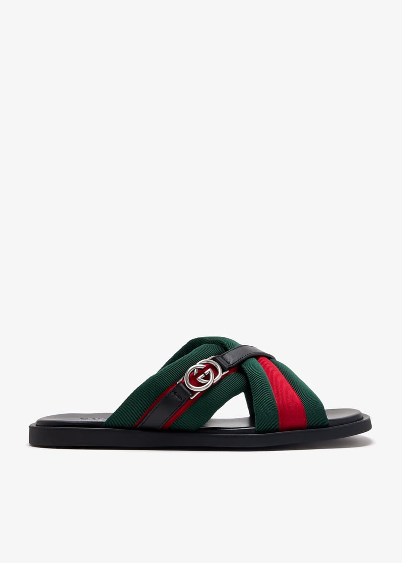 Maverik criss-cross sandals