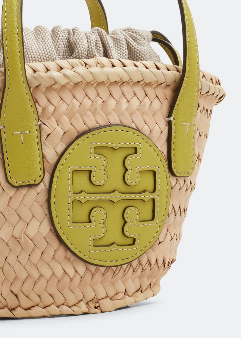 Ella Straw Mini Basket: Women's Designer Crossbody Bags