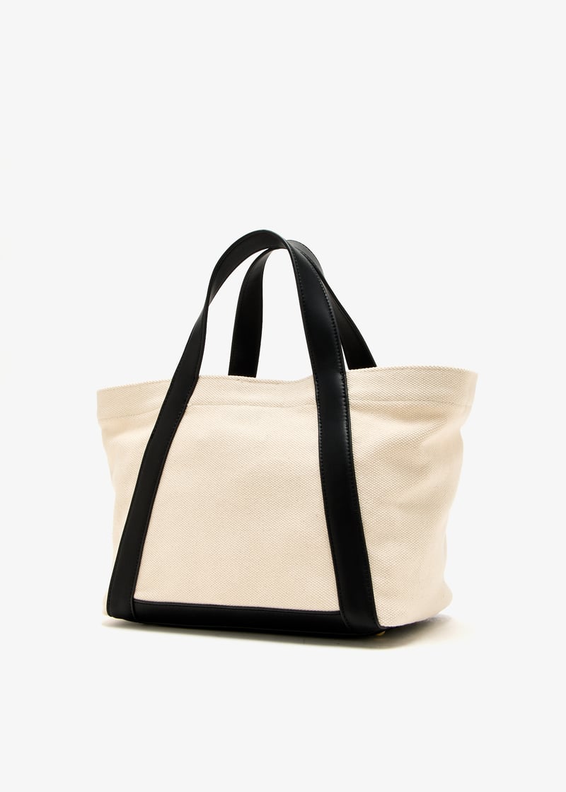 トートバッグ Anine Bing Small Cara Shopper Bag - Cotton - Beige a-13-11424-nat1_6.jpg?ts=