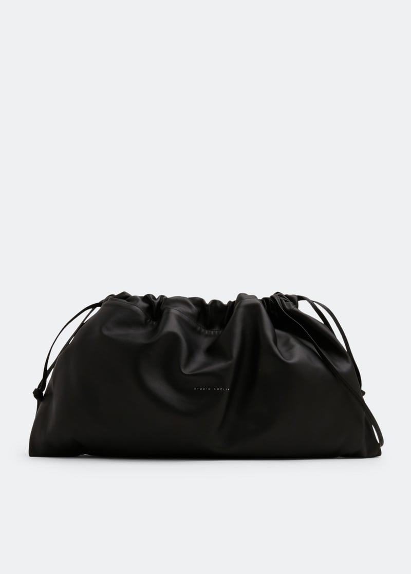 Studio Amelia Maxi Drawstring bag for Women - Black in KSA