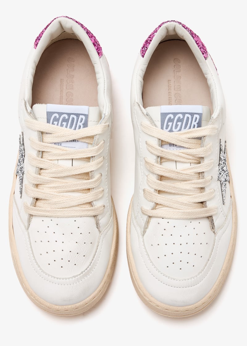 Golden Goose Ball Star sneakers for Girl - White in Qatar