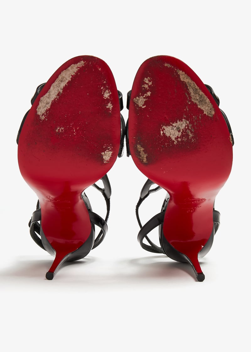 Christian Louboutin Pre-Loved Double L 100 sandals for Women
