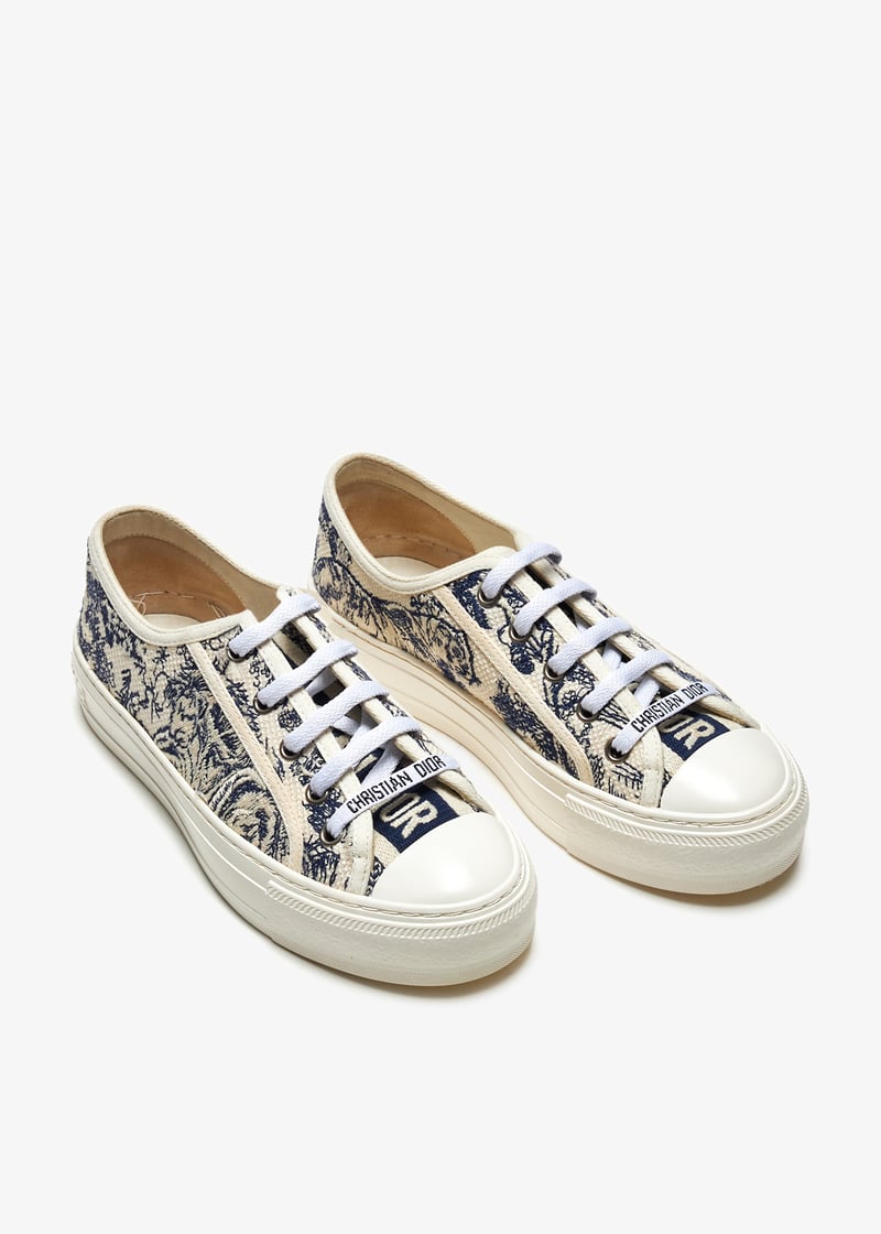 Shoes Dior Oblique Trainers Womens Canvas Sneakers Dior Oblique Do