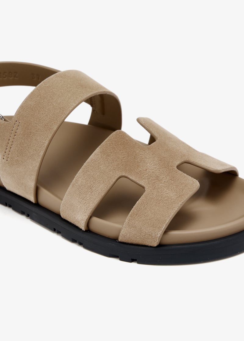 Hermes☆サンダルGenius Beige Lin_パリ発 Hermès Pre-Loved Genius sandals for Women - Beige in Qatar