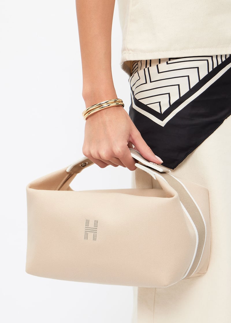 Hermès Pre-Loved Bride-a-Brac large case for Women - Beige