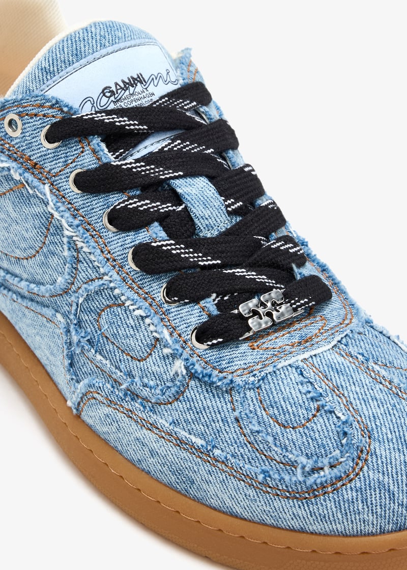 スニーカー Ganni FW25 GANNI Sneakers Blue (S3084 565) s3084-565_5.jpg?ts=20250619035655