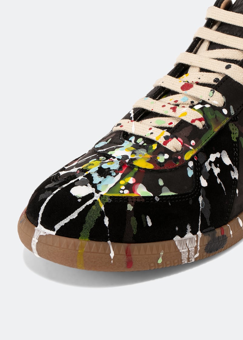 割引発見 - Men for sneakers Replica Margiela Maison Black UAE in その他