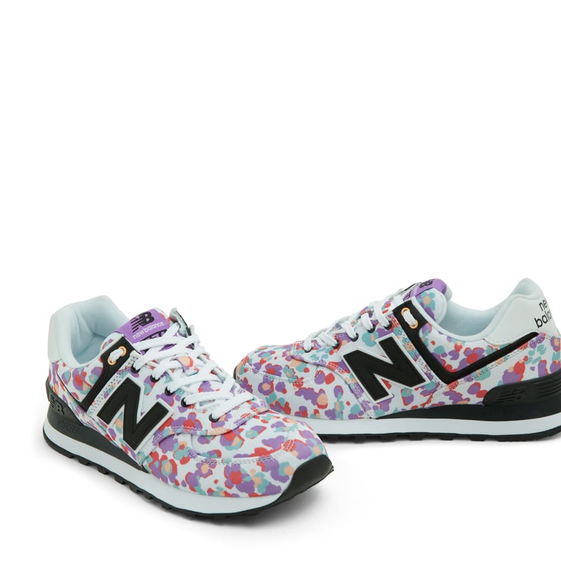 Sneakers Zapatillas New Balance Flores Asos New Balance Mujer Con