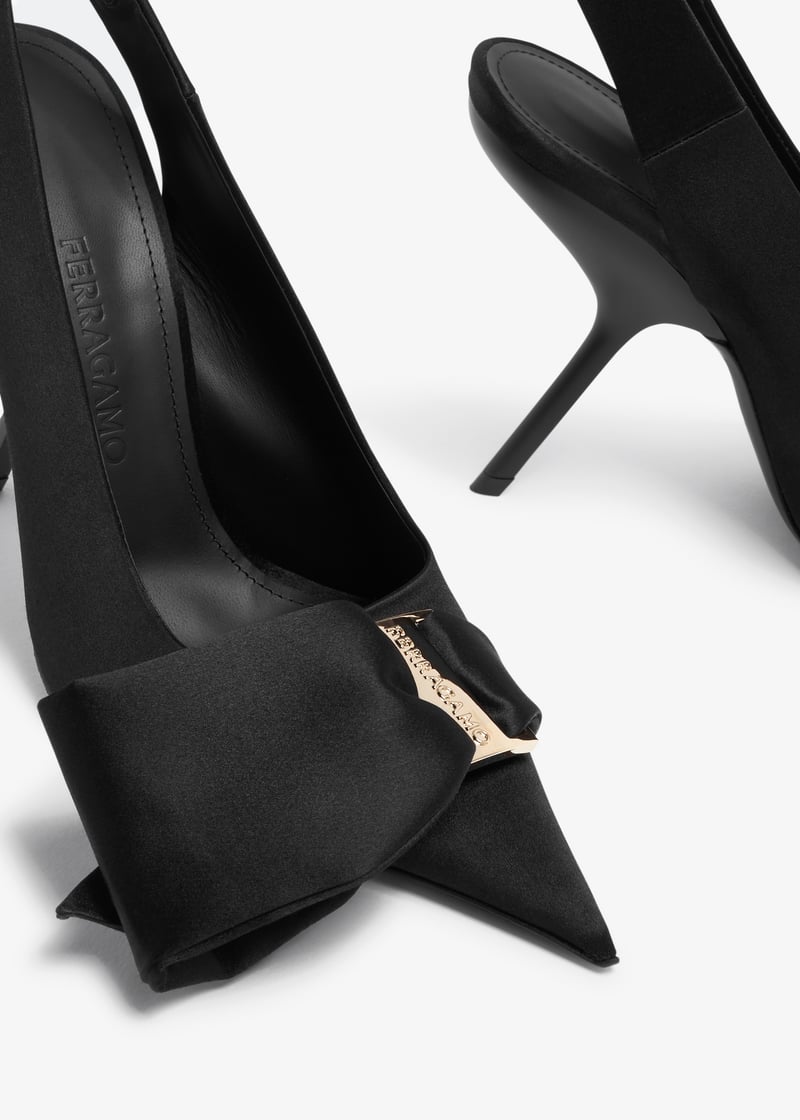 Ferragamo Erica slingback pumps for Women - Black in UAE