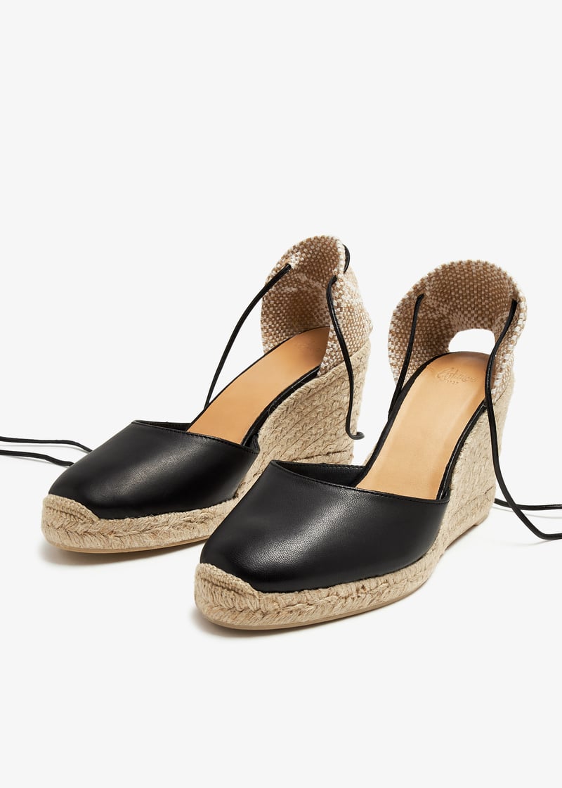 Castaner CARINA30021005 関税送料込 Shop Castañer - Carina Linen Wedge Espadrille Sandals | Saks