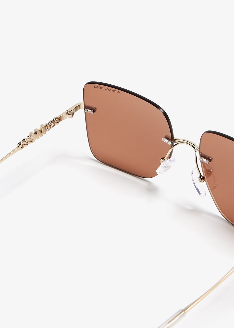 サングラス Michael Kors Woman Sunglasses Gold 0MK1157D LIGHT Sunglasses Sanya MK1157D Michael Kors | color Gold | Gomez.pl/en