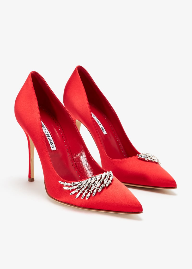 直営店 ‐Manolo Blahnik - SALE! PLUMA 105mm ミュール Manolo Blahnik BB 105MM Suede Pumps | Saks Fifth Avenue