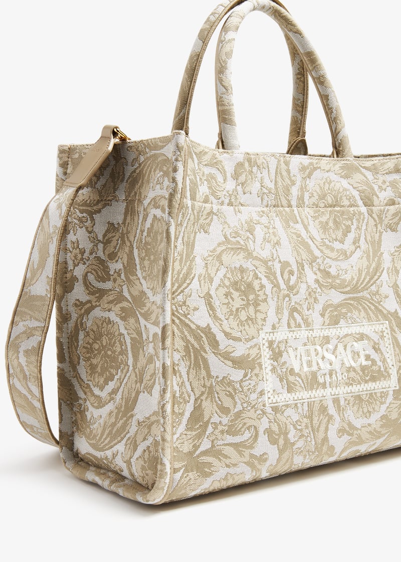 Versace Barocco Athena tote bag for Women - Beige in UAE