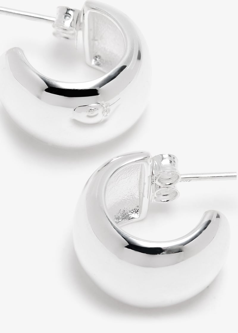 RAGBAG ピアス REFLECTION SMALL HOOPS 12094 Reflection Small Hoops – Ragbagstudio