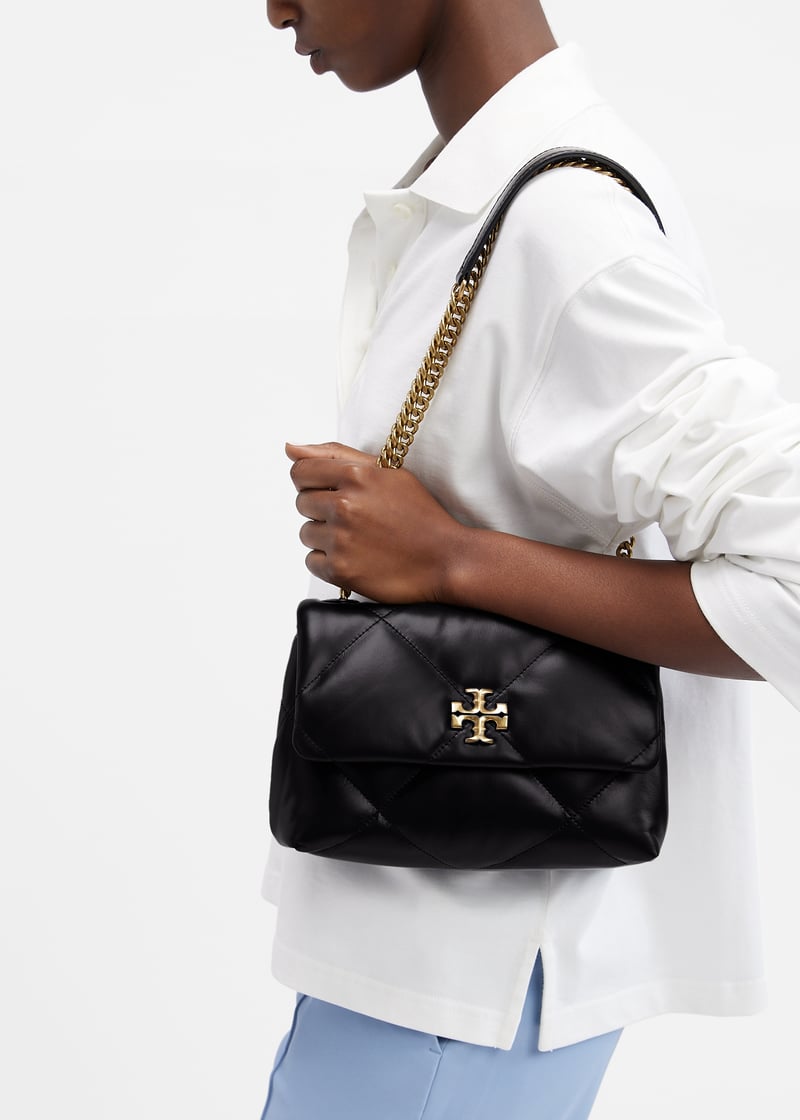 ショルダーバッグ・ポシェット TORY BURCH Women Messenger Bags 154706 001 black Amazon.com: Tory Burch Women's Small Virginia Messenger