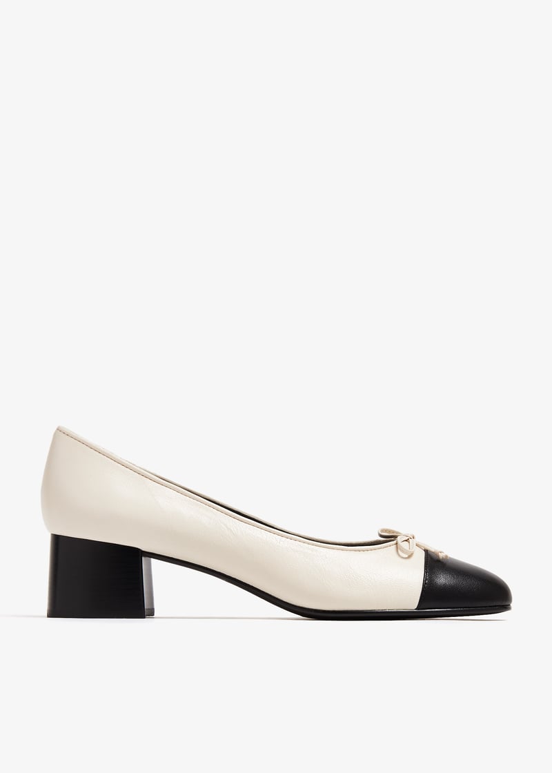 パンプス Tory Burch FW25 Heeled shoes (156210 250) Cap-Toe Slingback: Women's Shoes | Heels | Tory Burch EU