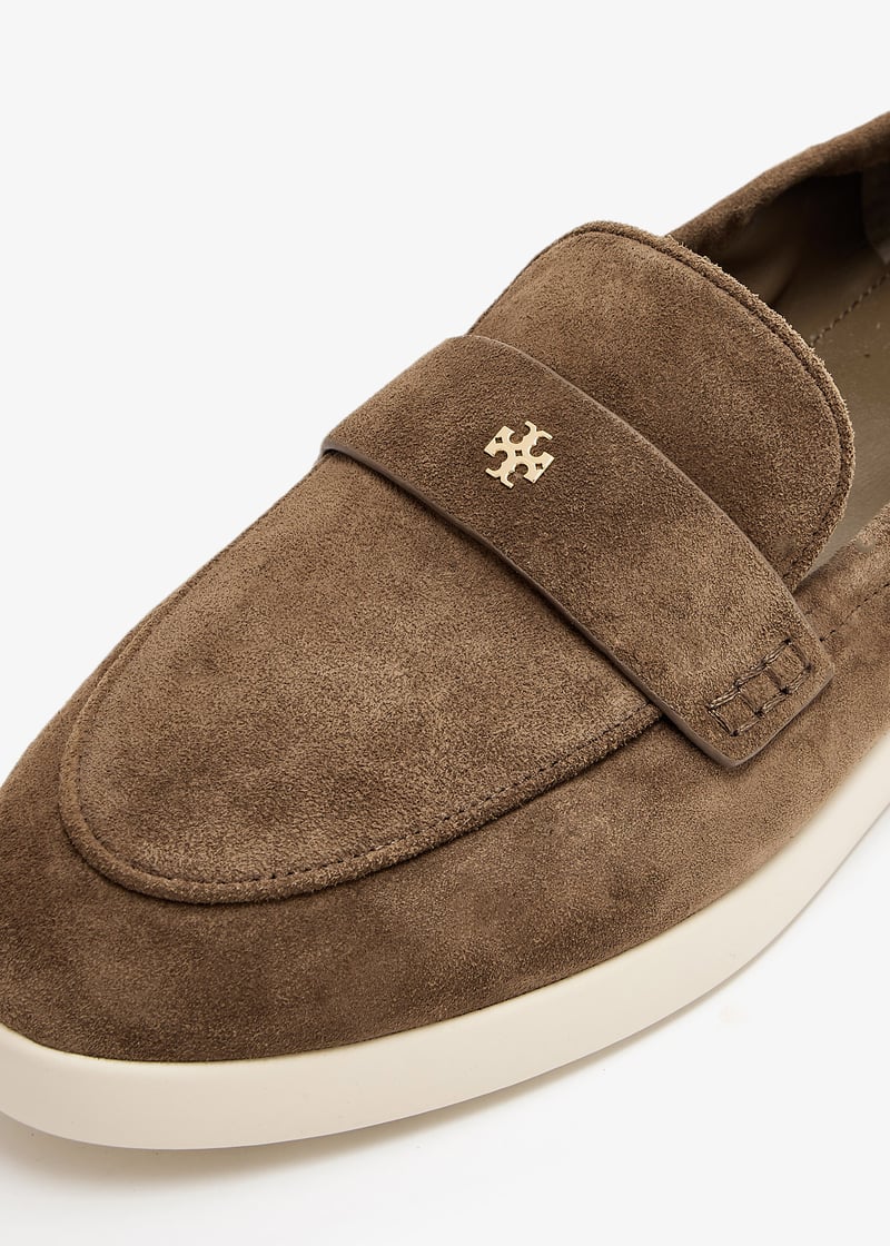 ローファー・オックスフォード TORY BURCH Woman Loafers Beige 158073 111 Tory Burch Suede loafers shoes | Women's Shoes | Vitkac