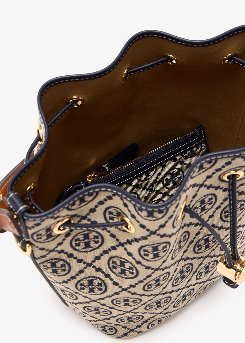 Tory Burch T Monogram bucket bag for Women - Printed in