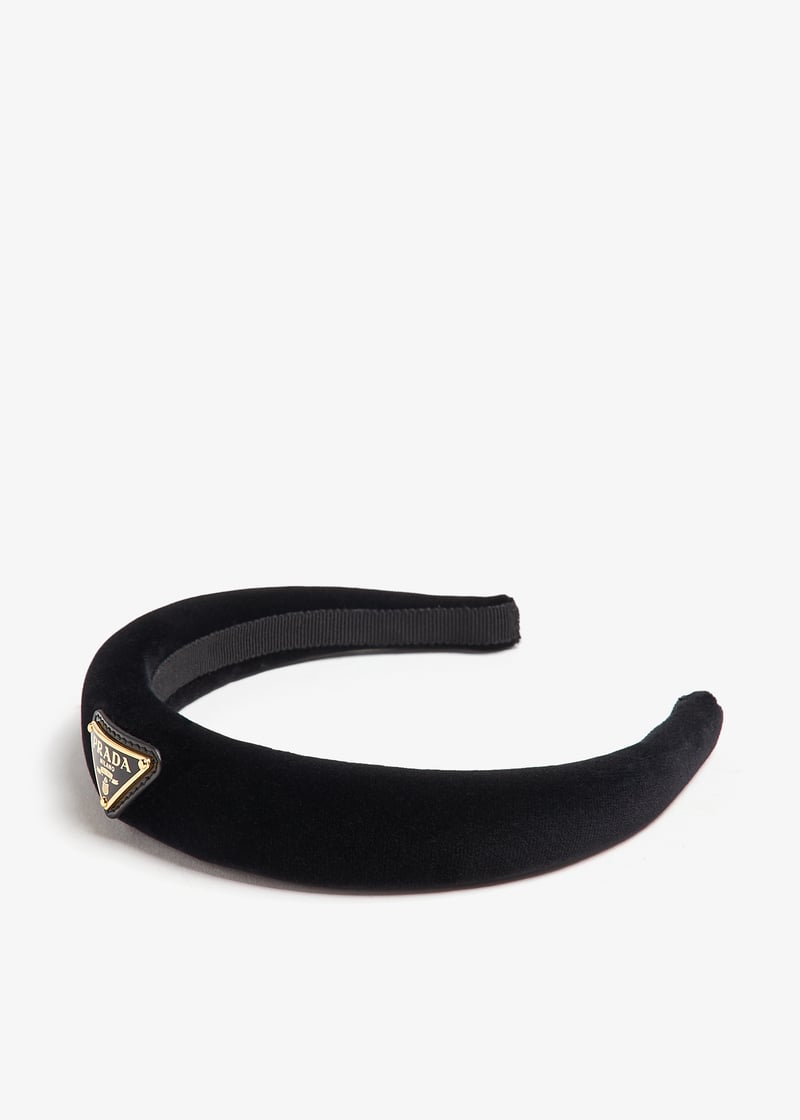 ヘアアクセサリー PRADA Velvet headband Prada Velvet Headband | italist