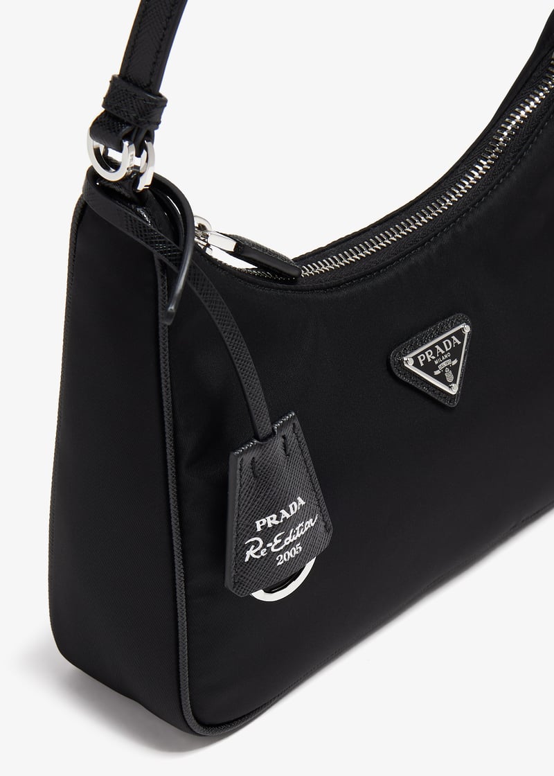 Prada Re-Edition 2005 Re-Nylon mini bag for Women - Black in