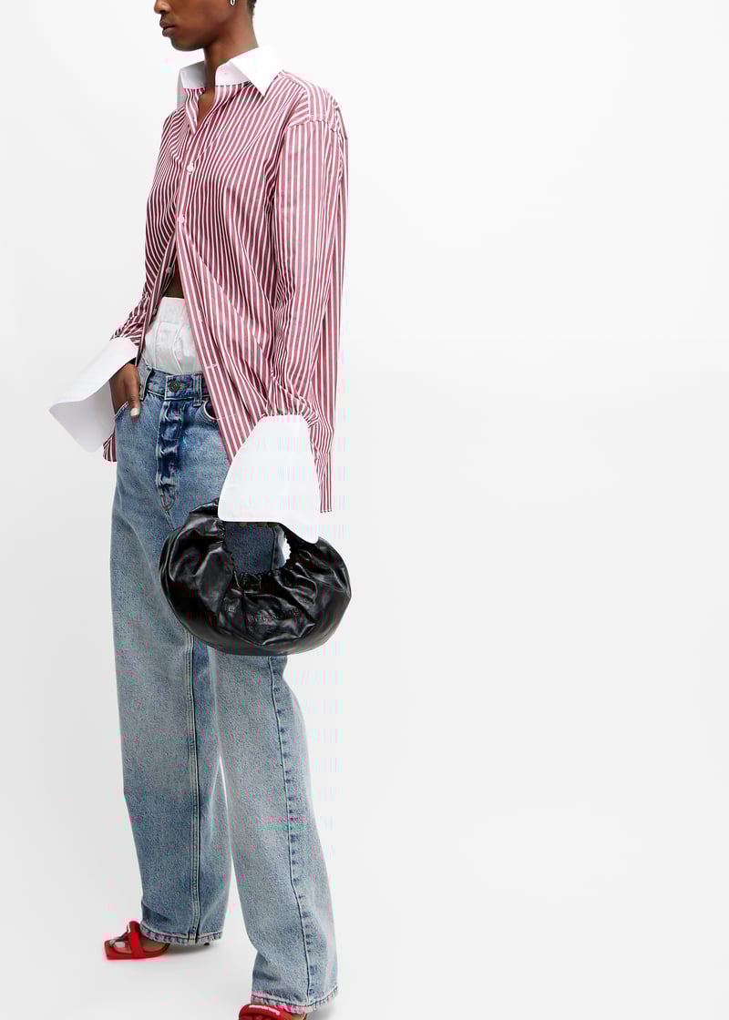 トートバッグ Alexander Wang SS24 'Crescent Small' handbag (20124R31L 001) Alexander Wang Crescent small top-handle bag for Women