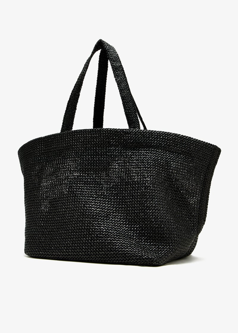 ★送関込み★Alexander Wang Punch ラフィア トート XL Alexander Wang Punch XL tote bag for Women - Black in UAE